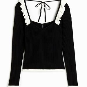 H&M ribbed sweater top